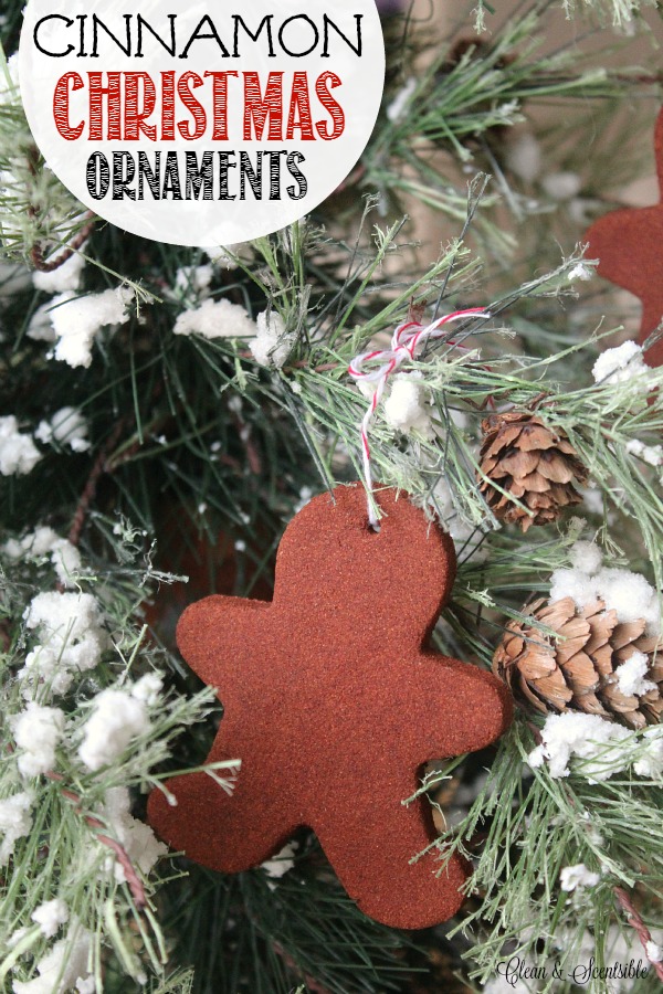Cinnamon Christmas Ornaments - Clean and Scentsible