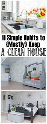 Easy to follow tips to keep your home clean and tidy on a daily basis.
